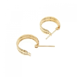 K18YG Bông tai - Hàng hiệu Authentic 875130