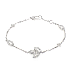 Harry Winston Lily Cluster Mini Bracelet - Hàng hiệu Authentic 845181