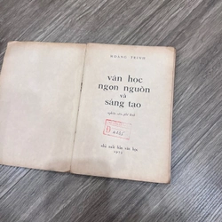 Văn học ngọn nguồn và sáng tạo (xb 1973) 526044