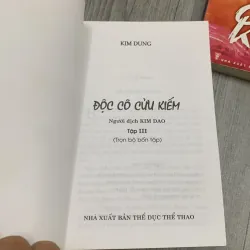 Độc cô cửu kiếm - kim dung. Bộ 4 cuốn. 2a4 1009538