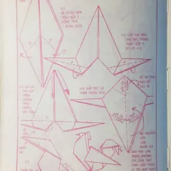 sách nghệ thuật xếp giấy origami Xb năm 1997 701595