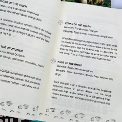 Sách nhập trung - Bear Grylls Mission Survival 8 Books Set, nhiệm vụ sống còn 8 cuốn 937431