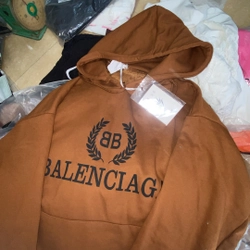 Áo hoodie balen nâu nguyên tag 330008