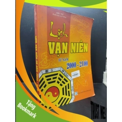 (TẶNG BOOKMARK) Lịch vạn niên từ năm 2000-2100 2015 mới 80% quăng góc, bẩn RBK1406 Diệu Tuệ SÁCH KHOA HỌC ĐỜI SỐNG