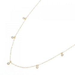 K18YG Dây chuyền kim cương 0.50CT - Hàng hiệu Chính hãng 863042