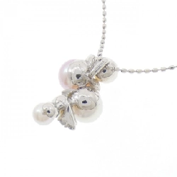 K18WG Ngọc trai Akoya Dây chuyền - Hàng hiệu Chính hãng 856962