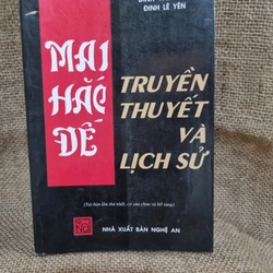 Mai Hắc Đế:  Truyền Thuyết và lịch sử | NXb Nghệ An 309192