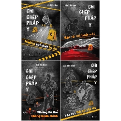 Combo Sách Ghi Chép Pháp Y (Bộ 4 Cuốn) - Lưu Hiểu Huy, Liêu Tiểu Đao, Lưu Bát Bách
