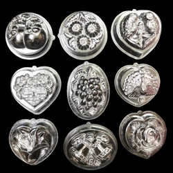 Bộ 10 khuôn rau câu sinh nhật – Loại 8 cm - Mã số 1261 341666