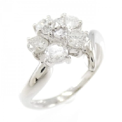 Nhẫn kim cương hoa PT900 1.00CT