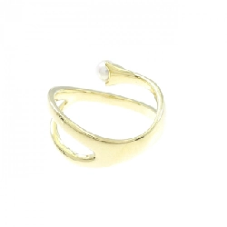 Nhẫn ngọc trai Akoya K18YG 3.4mm - Hàng hiệu Authentic 850249