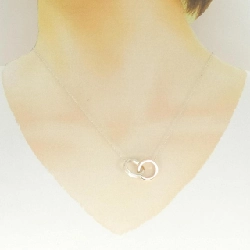 Tiffany 1837 Vòng cổ hình tròn đan xen - Hàng hiệu Authentic 844455