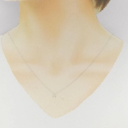 K18WG Dây chuyền kim cương 0.03CT - Hàng hiệu Chính hãng 863277