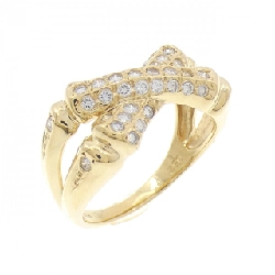 Nhẫn kim cương K18YG 0.52CT - Hàng hiệu Chính hãng