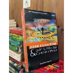 Hành chính công & quản lý hiệu quả chính phủ