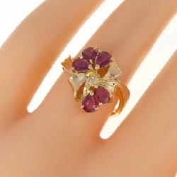 Nhẫn Ruby K18YG - Hàng hiệu Chính hãng 855443