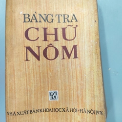 BẢNG TRA CHỮ NÔM