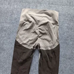 Quần thun ôm mặc tập thể dục phối hai màu 933348