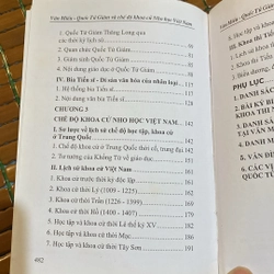 VĂN MIẾU - QUỐC TỬ GIÁM VÀ CHẾ ĐỘ KHOA CỬ VIỆT NAM, bản bìa cứng, xuất bản năm 2012 530422