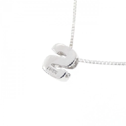 K14WG Chữ cái S Dây chuyền kim cương - Hàng hiệu Chính hãng 859433