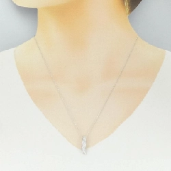 Dây chuyền kim cương 750WG/K18WG 0.11CT - Hàng hiệu Chính hãng 858821