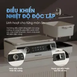 🍢 KALITE KLG555 – 1 thiết bị, 2 trải nghiệm lẩu & nướng tiện lợi