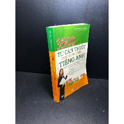 [59K/kg] 3500 từ cần thiết cho người dùng tiếng Anh Nguyễn Hoàng Thanh Ly mới 80% ố nhẹ HCM0411