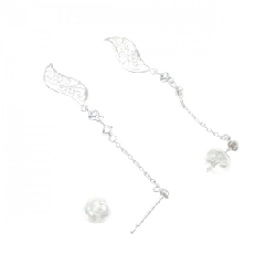 K14WG Bông tai Topaz Trắng - Hàng hiệu Chính hãng 869665