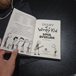 Sách thiếu nhi Diary of a Wimpy Kid - Diper Overlode, full tiếng Anh, như mới 95% 501014