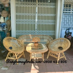 Bộ bàn ghế sen mây phòng khách 499962