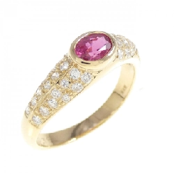 Nhẫn ruby K18YG 0.53CT