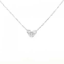 Ponte Vecchio Dây chuyền hình trái tim 0.14CT - Hàng hiệu Authentic