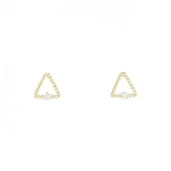 K18YG Bông tai kim cương 0.02CT - Hàng hiệu Chính hãng