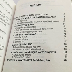 LÀM ĐẸP BẰNG RAU CỦ HOA QUẢ  - 157 trang, nxb: 2006 354904