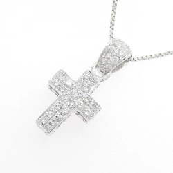 Dây chuyền kim cương 750WG/K18WG - Hàng hiệu Authentic 0.32CT 859666