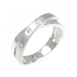 Nhẫn kim cương K10WG 0.10CT