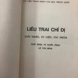 Liêu trai chí dị - Bồ Tùng Linh (nhiều người dịch Tản Đà, Đào Trinh Nhất - in năm 1995 762799