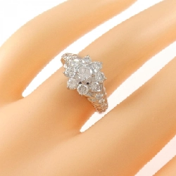 Nhẫn kim cương hoa PT900 1.00CT - Hàng hiệu Authentic 847877