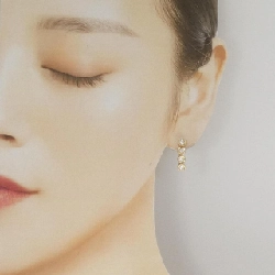 K18YG Bông tai kim cương 0.50CT - Hàng hiệu Chính hãng 870216