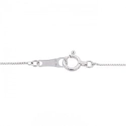 K18WG Solitaire Dây chuyền kim cương 0.20CT - Hàng hiệu Chính hãng 861061