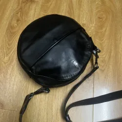 Túi nữ phom tròn 19x6 da thật 2hand 996732