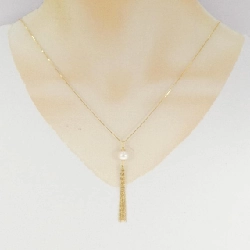 K18YG Ngọc trai Akoya Dây chuyền 7.5mm - Hàng hiệu Chính hãng 849109