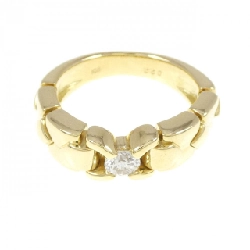 Nhẫn kim cương K18YG 0.22CT