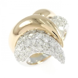 Nhẫn kim cương K18WG/K18PG 1.80CT - Hàng hiệu Authentic