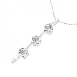 K18WG 2WAY Dây chuyền kim cương 0.50CT - Hàng hiệu Chính hãng 861426