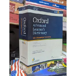 Oxford advanced learner's dictionary with Vietnamese Translation 121375