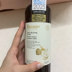 Nước Tẩy Trang Cocoon Winter Melon Bí Đao Làm Sạch Da Và Giảm Dầu Chai Lớn 500ML 532322