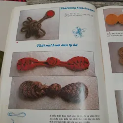 Nghệ thuật Kết Nút Áo & Trang Trí Hoa Vải. Nxb Phụ Nữ 1996 782769