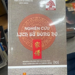 Nghiên cứu lịch sử dòng họ. 10 314908