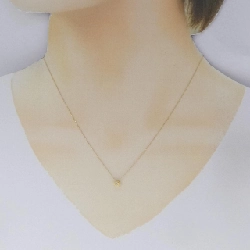 K18YG Solitaire Dây chuyền kim cương - Hàng hiệu Chính hãng 860153